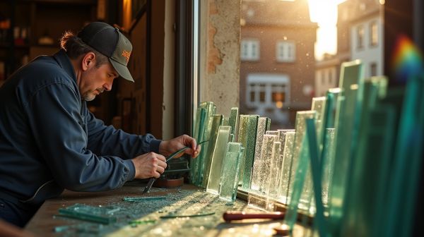 Vitrier en Belgique : services d'urgence et vitres sur mesure